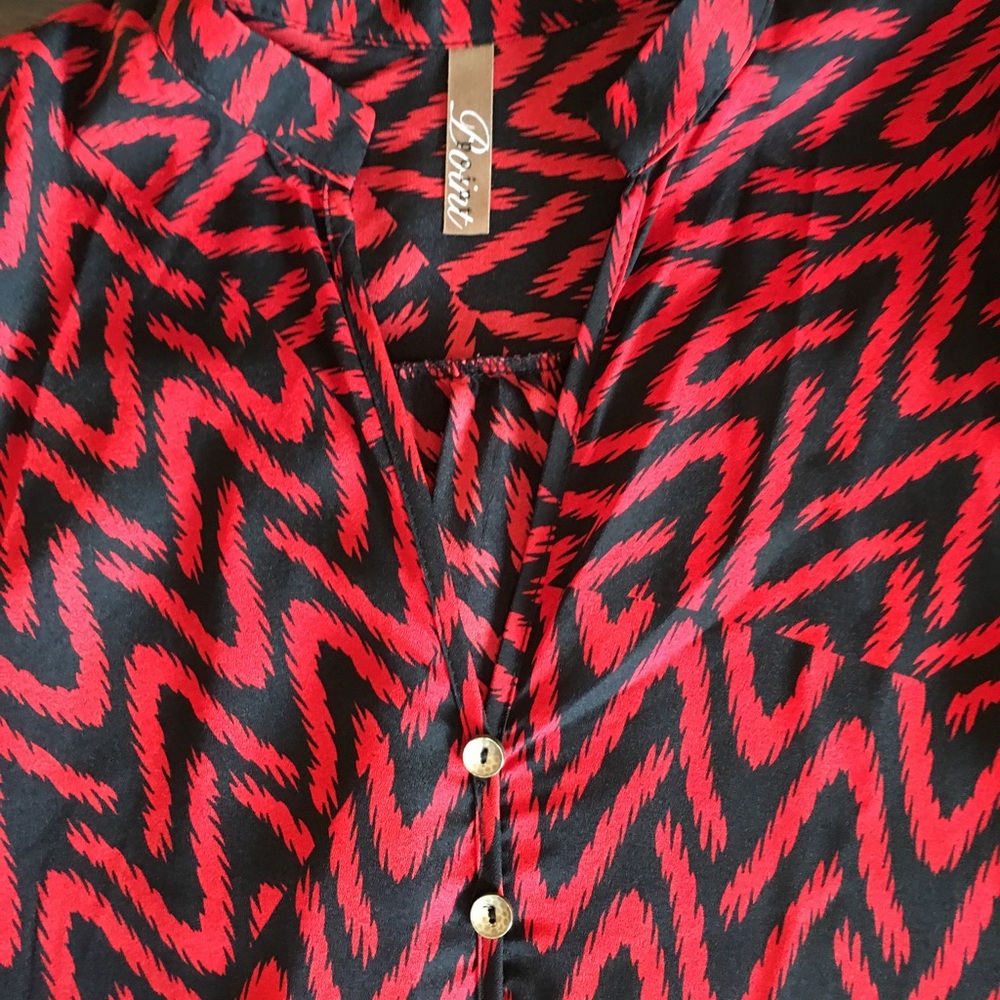 Red/black dress - Picture 3 of 5
